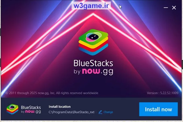 نصب برنامه بلو استکس مرحله یک