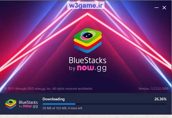 نصب برنامه بلو استکس مرحله سه