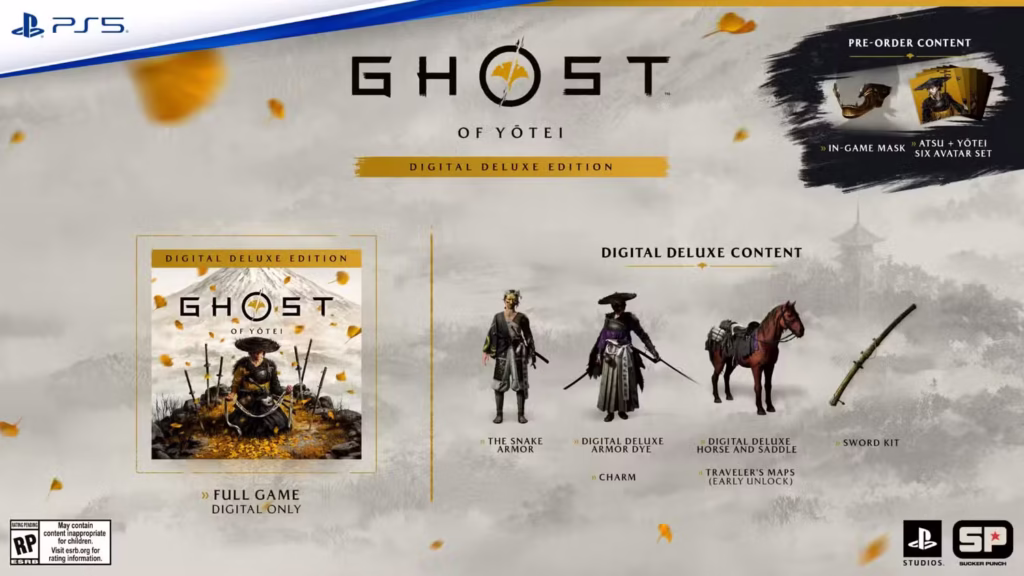 نسخه دیجیتال بازی GHOST OF YOUTEI