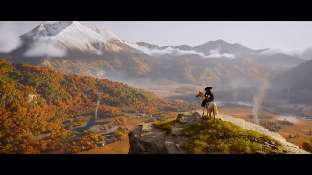 تصویری از محیط بازی GHOST OF YOTEI2