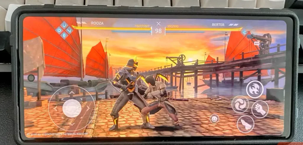 اجرای بازی Shadow Fight 4: Arena 1vs1 در گوشی اندروید