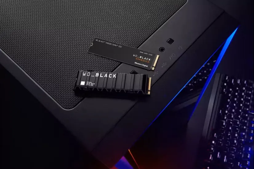 SSD WD_BLACK SN850X NVMe در رایانه رومیزی