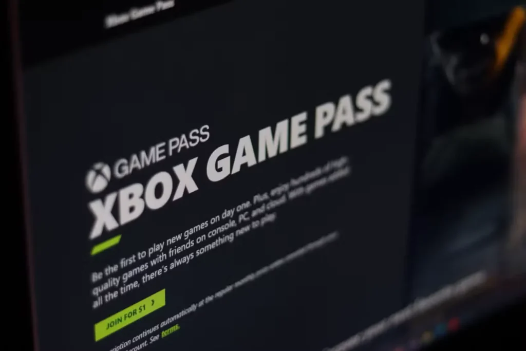عکس صفحه اصلی Xbox Game Pass