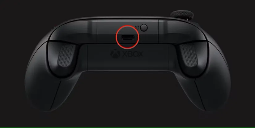 پورت USB c کنترلر سری X ایکسباکس