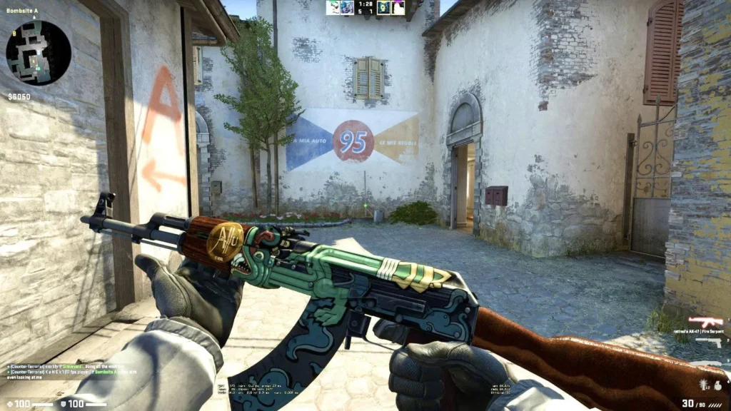 اسکین AK-47 Fire Serpent