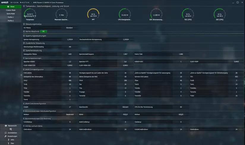 AMD Ryzen Master