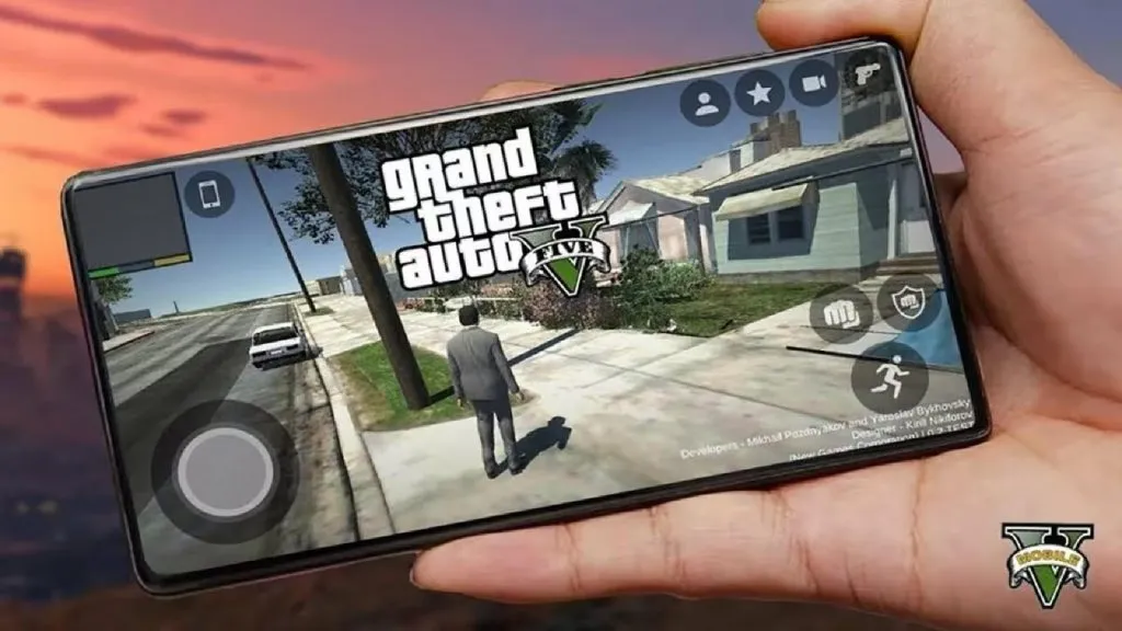 بازی gta 5 بر روی موبایل