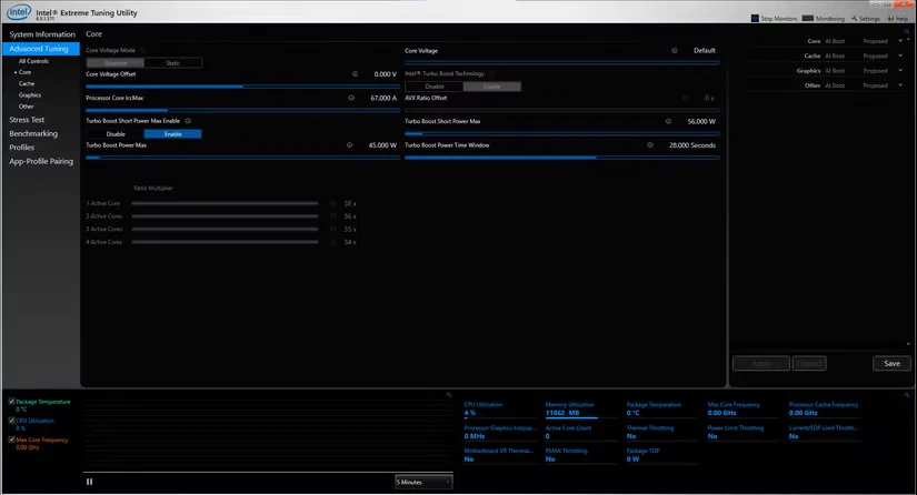 Intel Extreme Tuning Utility