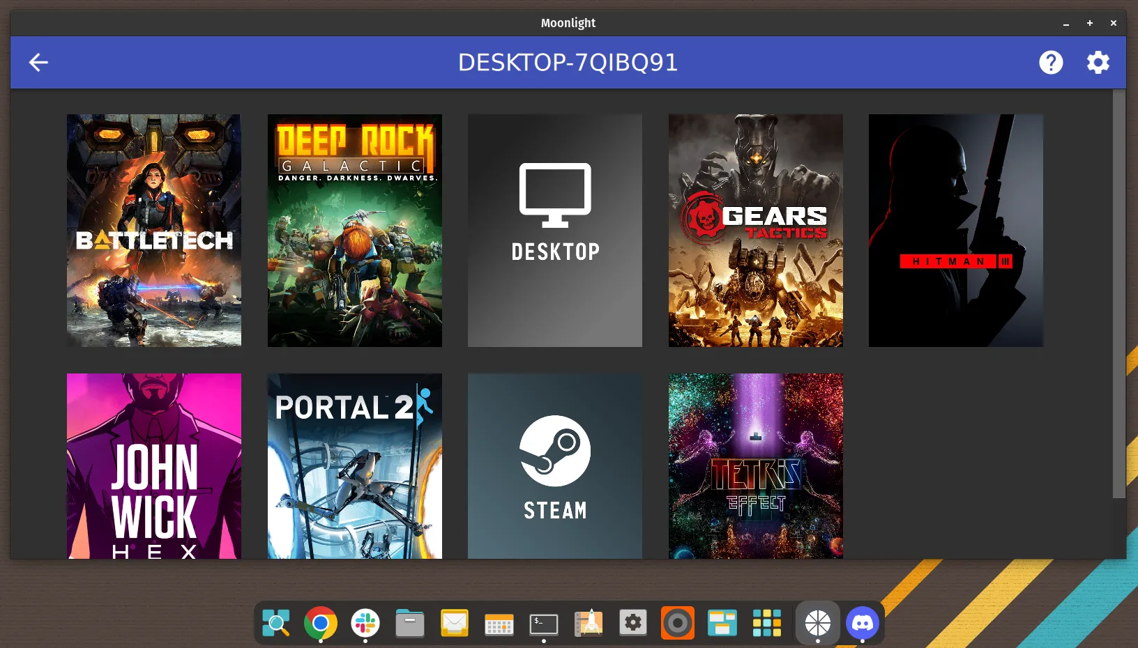 برنامه Moonlight Game Streaming
