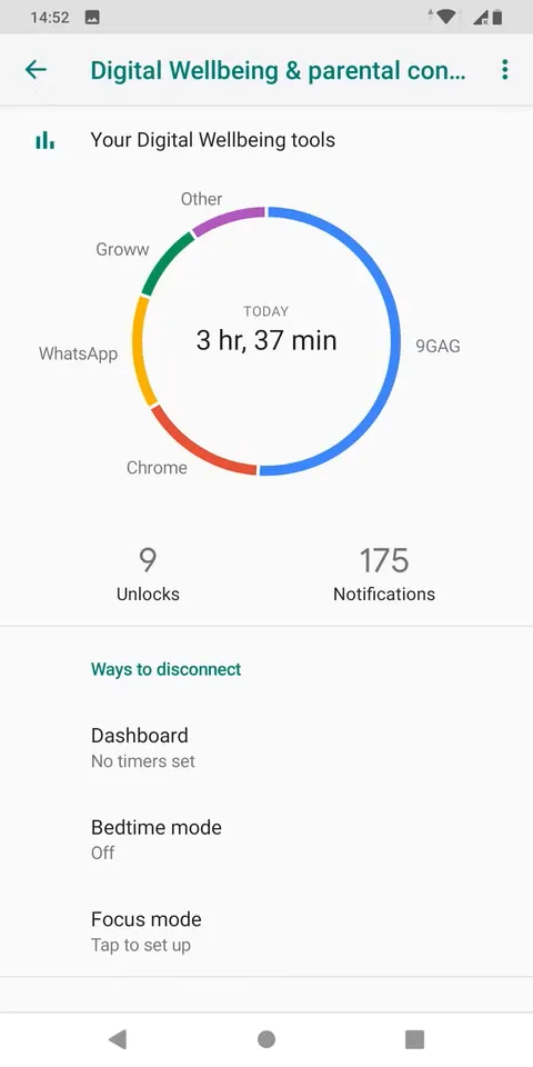 تنظیم تایمر برنامه ۲