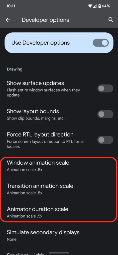 Animator duration scale