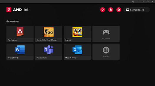 برنامه amd link