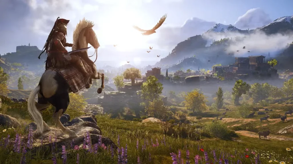 تصویر تبلیغاتی Assassin’s Creed Odyssey.