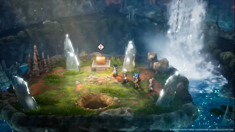 یک تیزر از Dragon Quest HD 2D Remake.