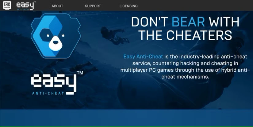 صفحه اصلی Easy Anti Cheat