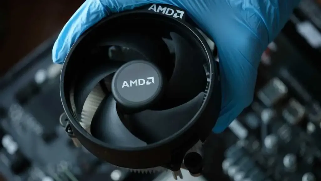 فن CPU AMD