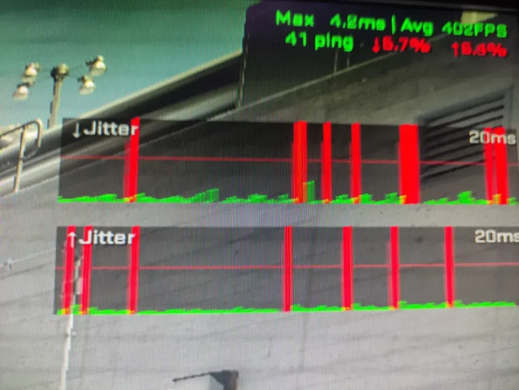 net jitter در بازی cs2