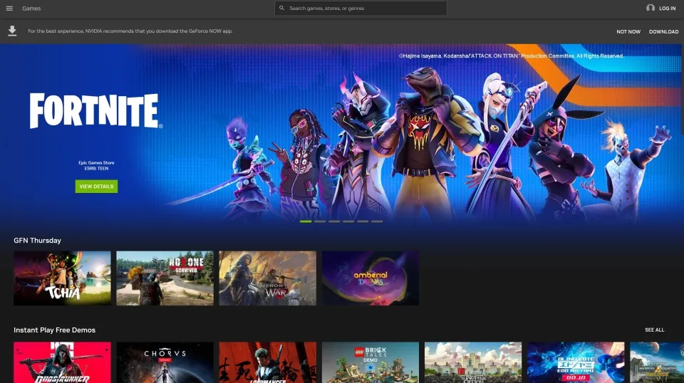 nvidia geforce now