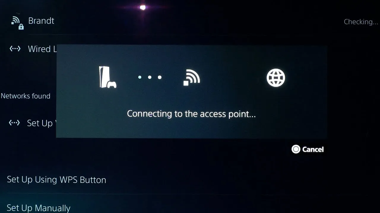 اتصال به اینترنت در PS5
