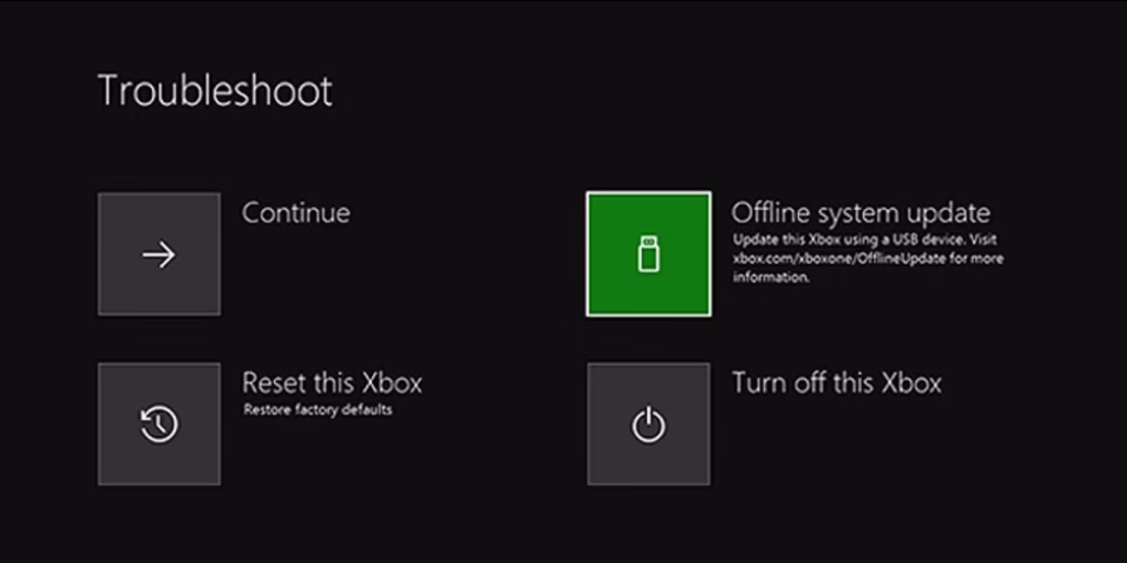 حالت Troubleshoot Mode