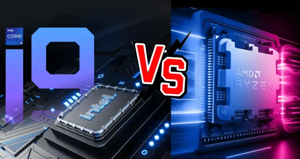 دو پردازنده قدرتمند amd و اینتل در مقابل هم