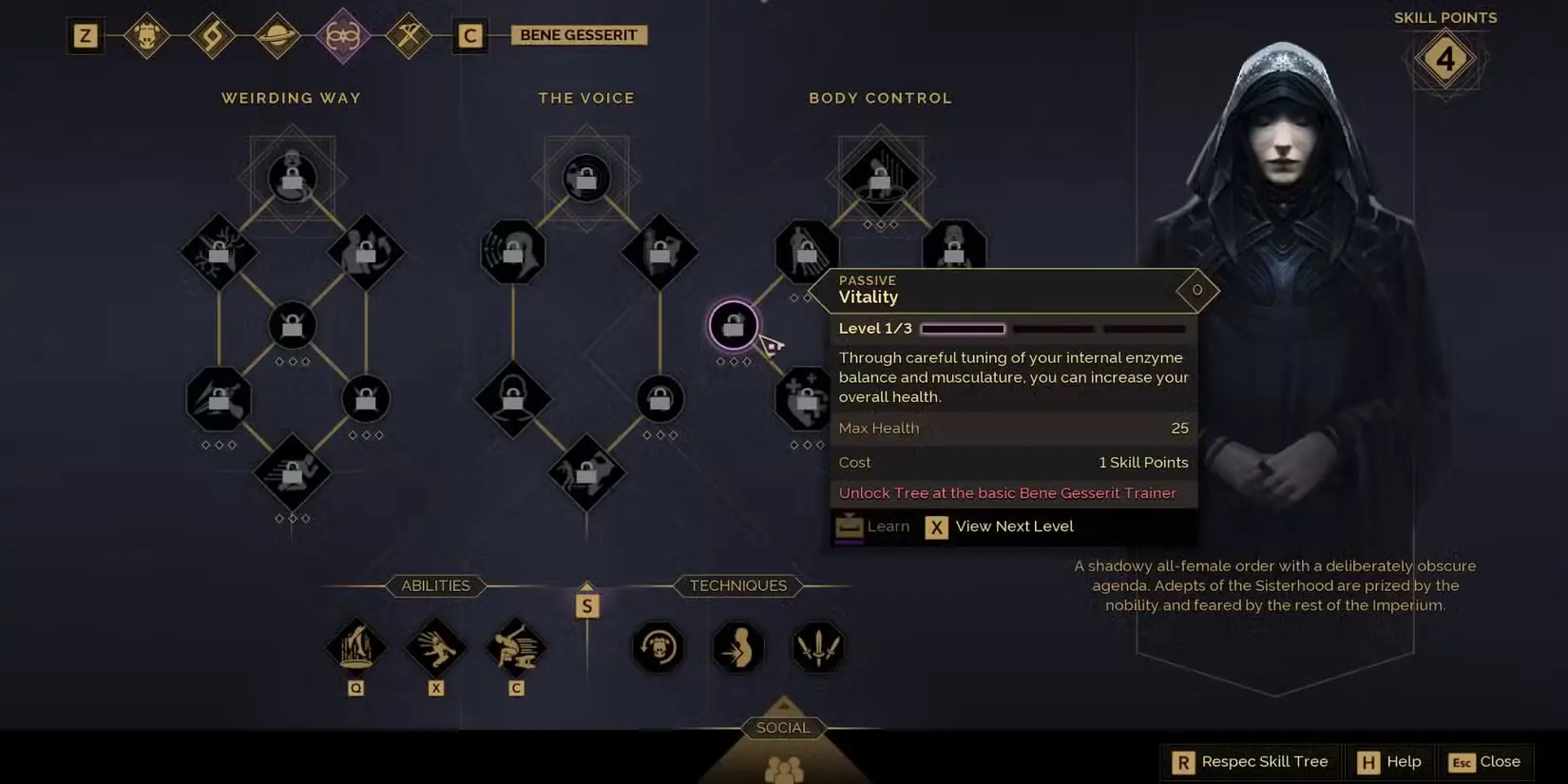 vitality-skill-in-bene-gesserit-class-in-dune-awakening