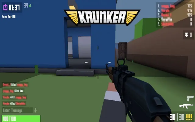 بازی بدون نیاز به نصب Krunker.io