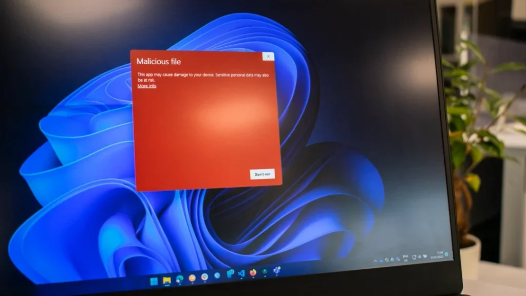 خطای Malicious File