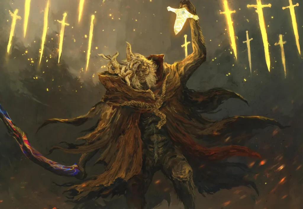 باس Morgott, the Omen King