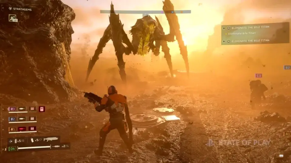 گیم پلی بازی helldivers 2