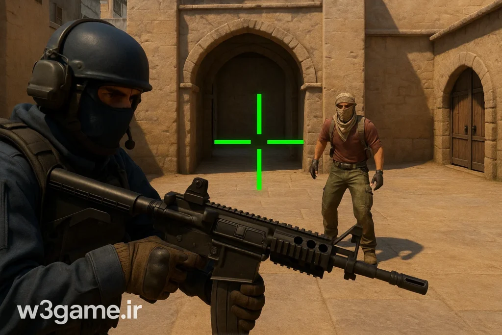 راهنمای کامل تنظیمات Crosshair در CS2