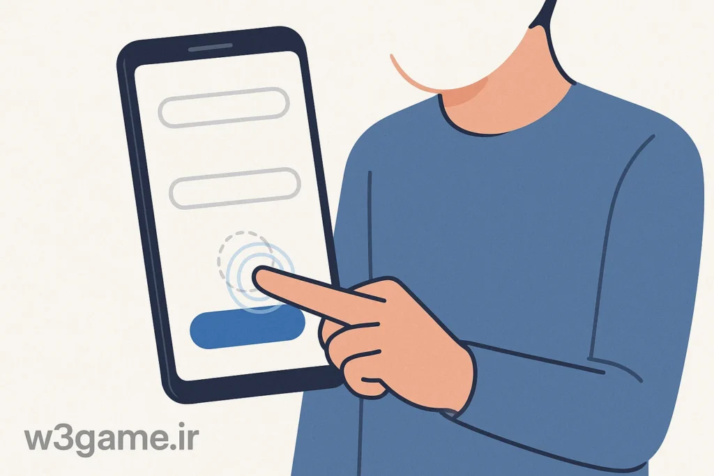 مشکل تاخیر در لمس