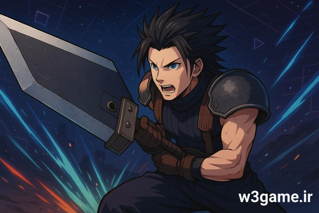 Crisis Core: Final Fantasy VII بر روی psp