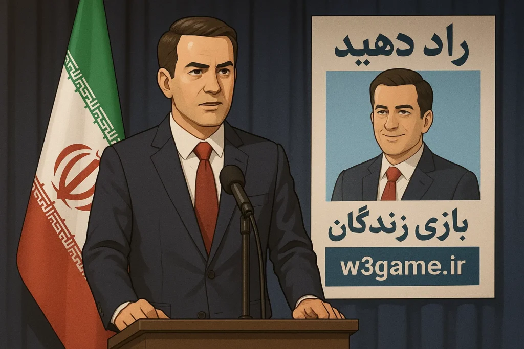 کاندید ریاست جمهوری در بازی زندگی دیگران