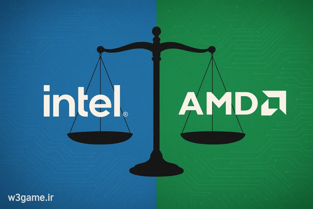 intel و amd بر روی لبه ترازو