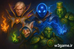 معرفی سخت‌ ترین و قوی‌ ترین هیروهای Dota 2 | از Meepo تا Invoker