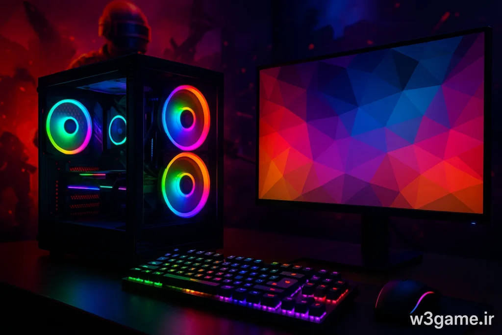 سیستم گیمینگ rgb
