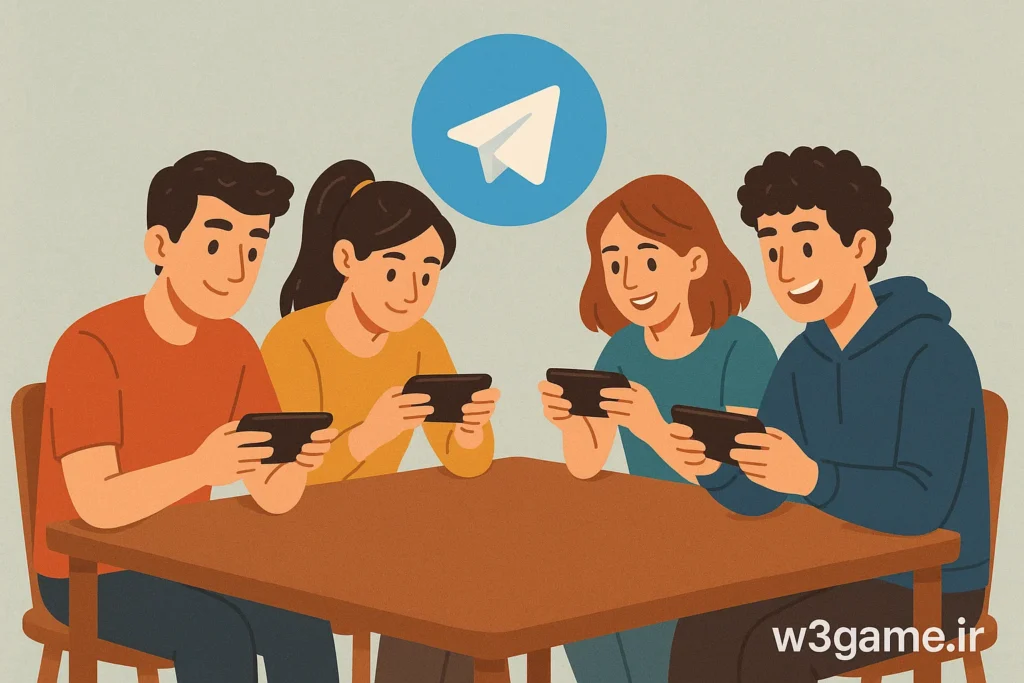 بازی های گروهی تلگرام