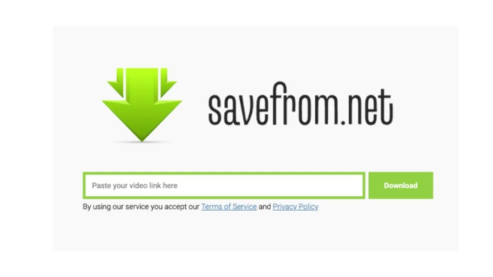 SaveFrom.net – ساده و محبوب