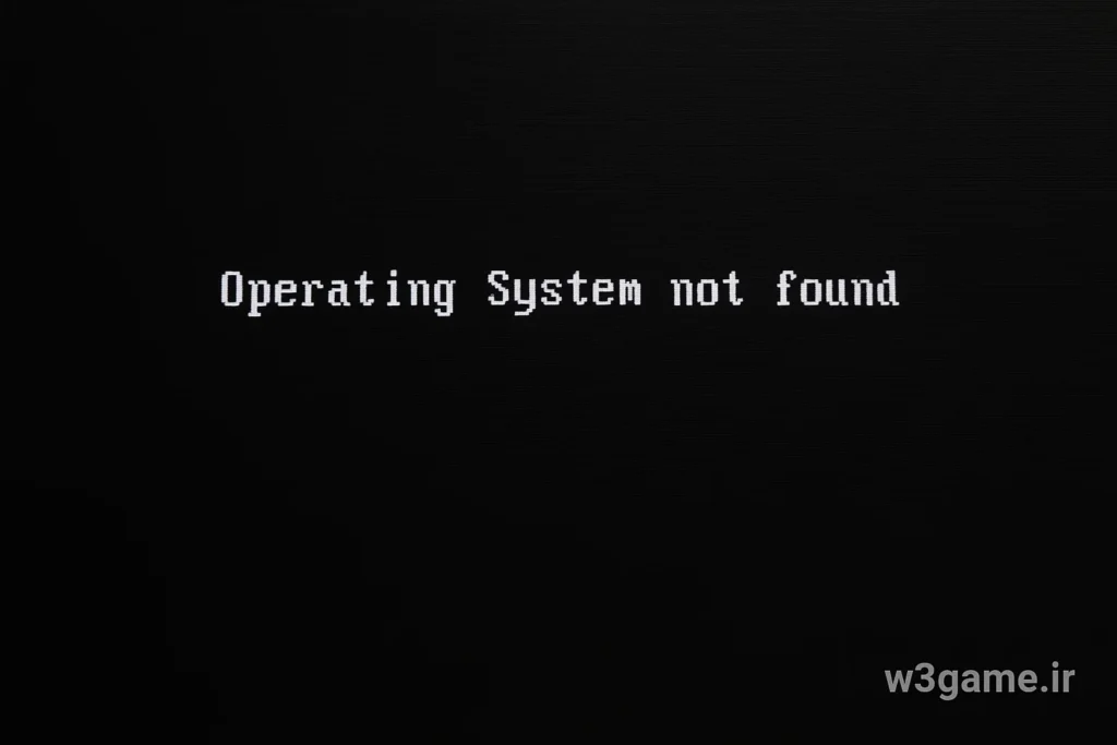 خطای Operating System not found
