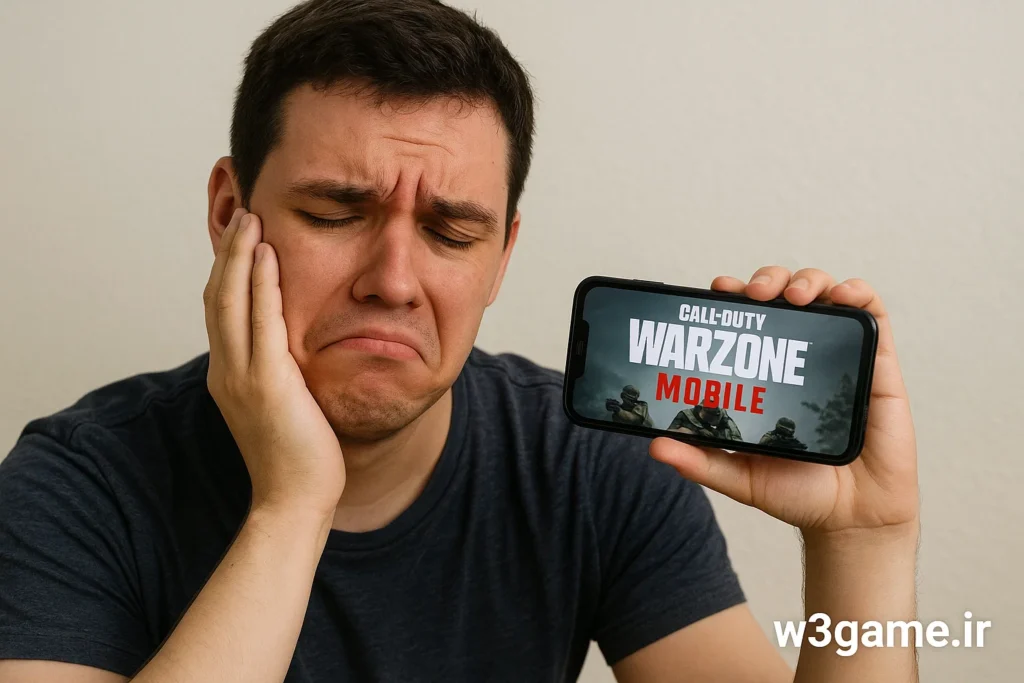 اجرا نشدن کالاف وارزون موبایل