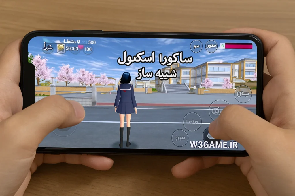 نسخه فارسی بازی ساکورا اسکول