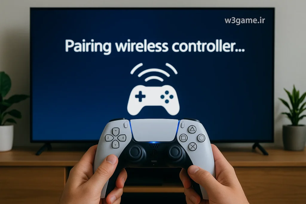 اتصال دسته ps5 به تلویزیون