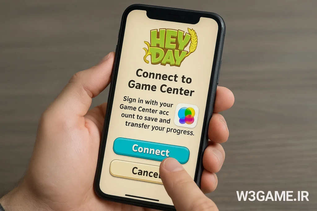 سیو کردن بازی هی دی با Game Center
