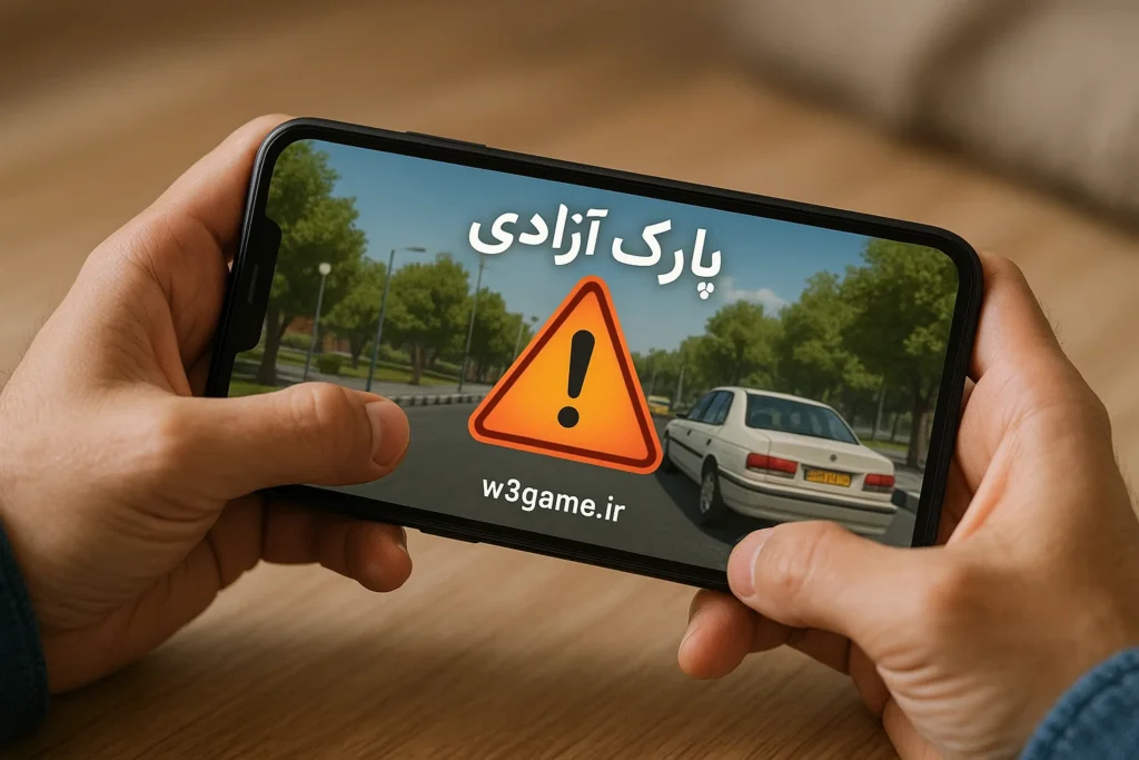 مشکلات بازی پارک آزادی