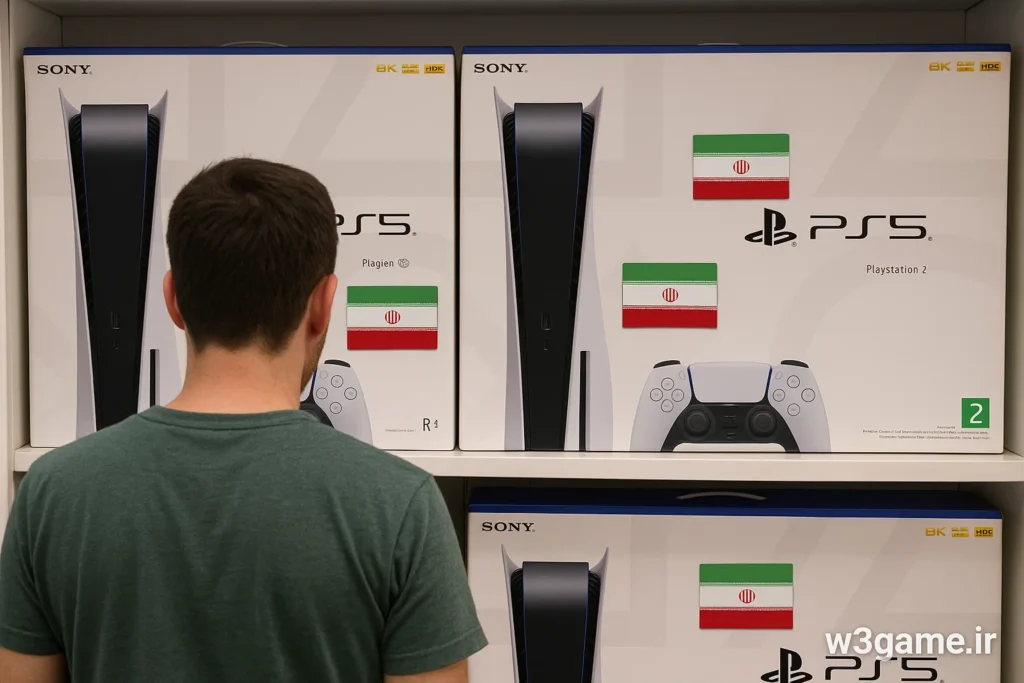 ریجن ps5 مناسب برای ایران
