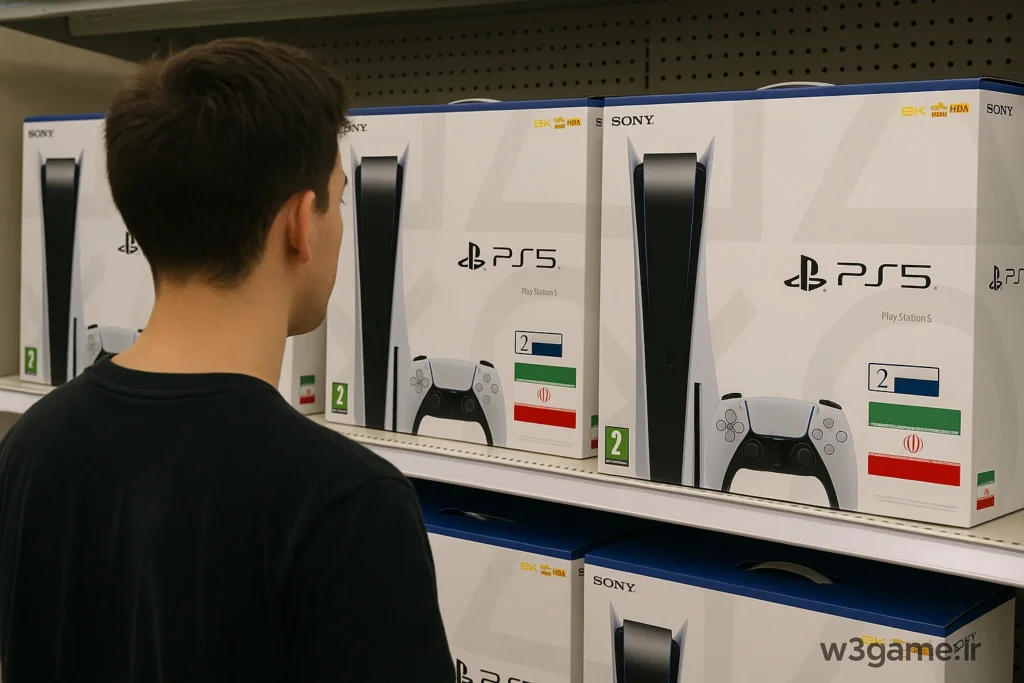 بهترین ریجن ps5 برای ایران