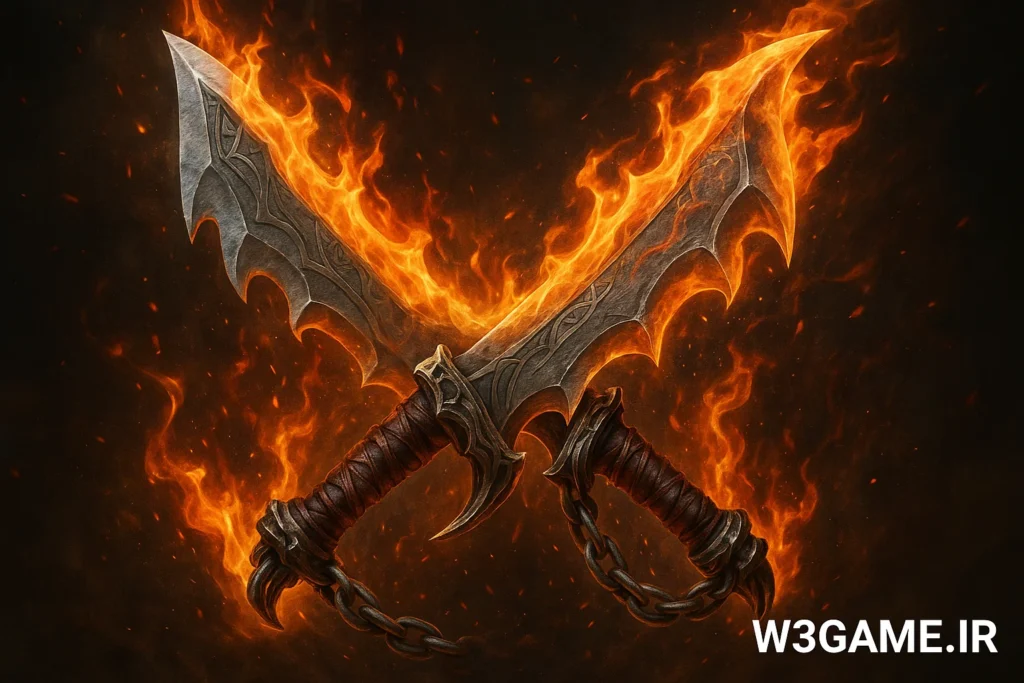 شمشیر های Blades of Chaos (God of War)