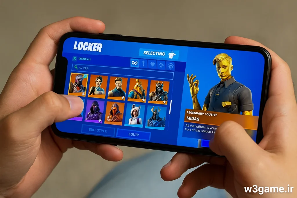آموزش گرفتن اسکین رایگان در بازی فورتنایت