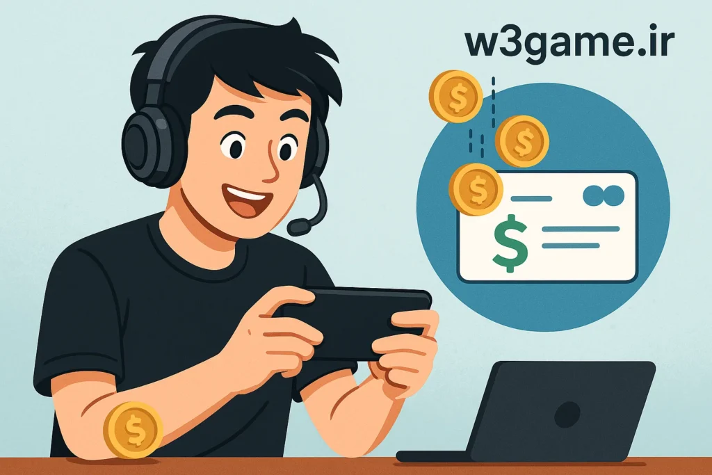 پول درآوردن از طریق بازی موبایل